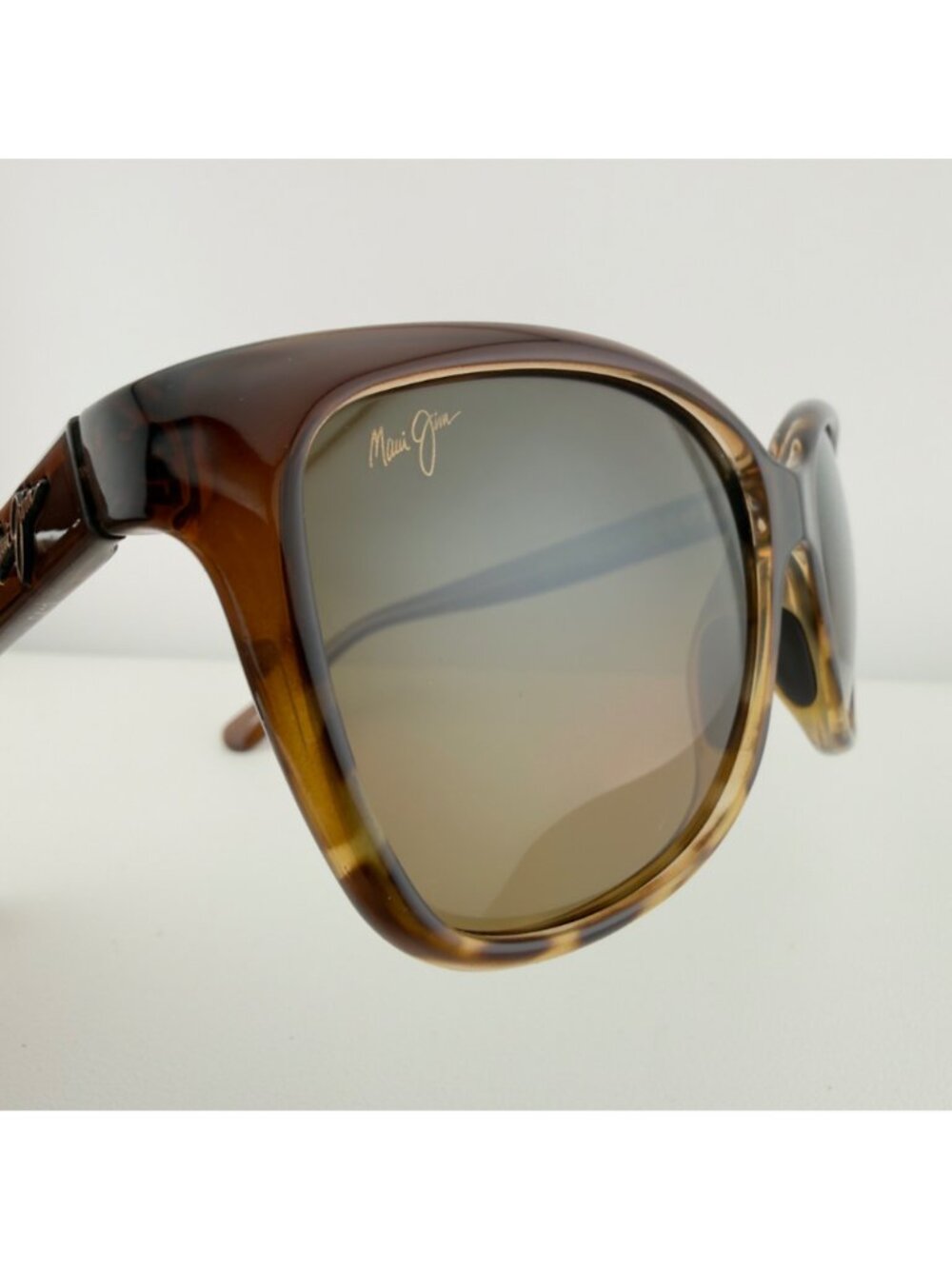 Maui Jim Starfish MJ744 01T Chocolate Tortoise Bronze 56 16 140 READ - Picture 9 of 9